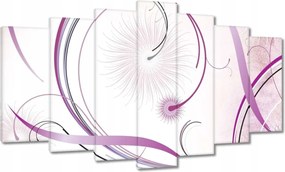 Vászonkép 140x80 Csavaros pitypangok