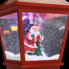 karácsonyi talpas lámpa Mikulással 64 cm LED