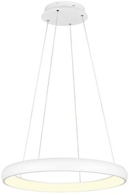 Fehér LED dimmelhető függőlámpa fém búrával ø 75 cm Cardona – Trio