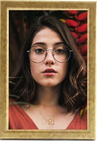 30x40 arany finom képkeret Gold Aura