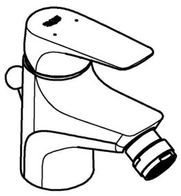 GROHE 23770000 - Bidécsaptelep START FLOW fényes króm