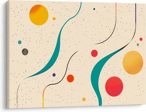 Kép - Minimalista színes illusztráció (70x50 cm)