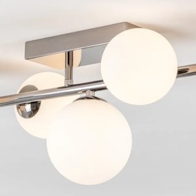 Brilagi - LED felületre szerelhető csillár MILLA 7xG9/3W/230V fekete króm/fehér