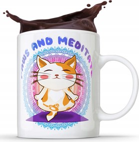 Bögre Paws And Meditate Bögre Ajándék