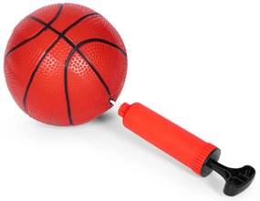 Gyerek kosárlabda palánk állítható magasságú, labdapumpával