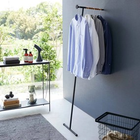 Fekete fém fali fogas 38,5 cm Tower – YAMAZAKI