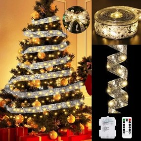 Karácsonyi Led szalag 12 méter távirányítóval