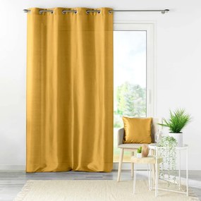 Sárga mikroszatén függöny 140x240 cm Shana – douceur d'intérieur