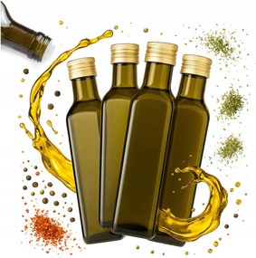 50X Palack Olíva Marsca 250ml olívaolaj ecet olaj szósz szirup alkohol