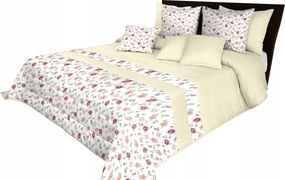 Steppelt Ágytakaró 200x220 Ágyra Virágok Elegáns