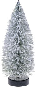 Karácsonyi dekoráció Havas fa, 11 x 29 x 11 cm