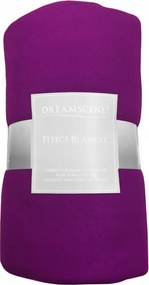 Polár Takaró 120 x 150 Puha Meleg Ágytakaró Otthonra Lila