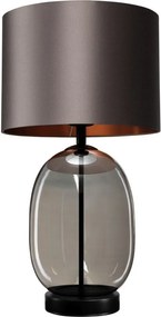 Kaspa SALVADOR BLACK 41122108 Asztali lámpa 1x25W/E27 IP20