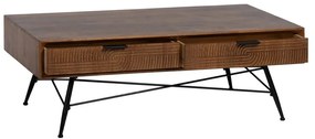 Barna dohányzóasztal 60x120 cm Lagom – Ixia