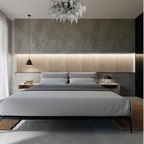 Kristály felületre szerelhető csillár 10xG9/40W/230V fekete