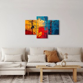 Kép - Absztrakt elektromos vezetékek (90x60 cm)