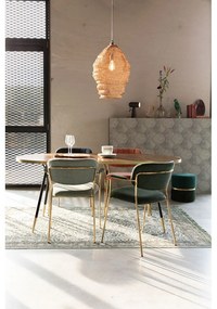 Sötétzöld étkezőszék szett 2 db-os Jolien – White Label