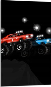 Üveg Vágódeszka 30x52 Konyhai Autó