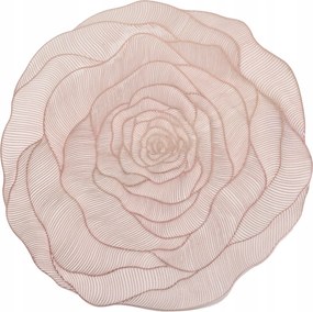 Asztali alátét rózsa 38cm kerek elegáns modern asztalszőnyeg