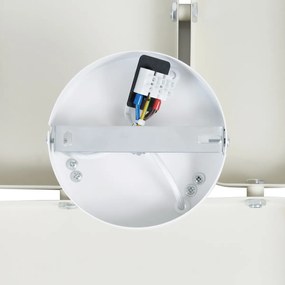 Design bézs fali lámpa 3 égős - Planes