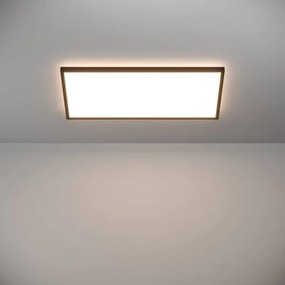 Eglo 901445-LED Fürdőszobai mennyezeti lámpa ROVITO 17,2W/230V 30x57cm IP44 fekete