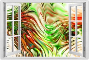 Poszterek 60x40 Színes hullámok