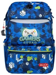 Iskolatáska, cipzáras, BELMIL Zippy Gamer Squad, gamer (BL405795F)