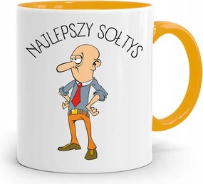 Soltésznak Sárga Bögre Legjobb Soltész Ajándék fényképes nyomtatással