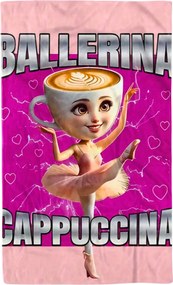 Téli takaró Ballerina Cappuccina Polár ágytakaró 100x150