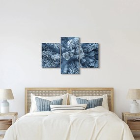 Kép - Havas erdő (90x60 cm)