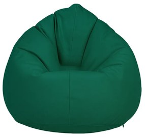 XL kültéri babzsákfotel – sötétzöld