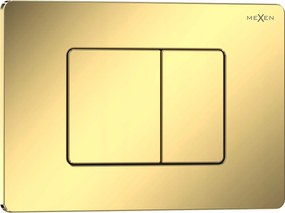 Mexen Tex 05 Nyomógomb Wc Állványhoz Rozsdamentes Acél Arany Pezsgő Csillogás