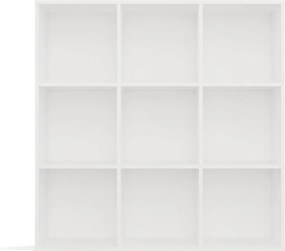 Aldabra Malax 3x3 H polcos állvány, fehér
