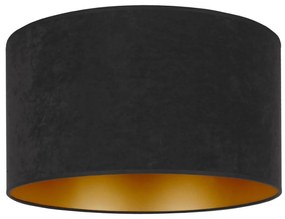 Duolla - Mennyezeti lámpa BRISTOL 1xE27/15W/230V á. 40 cm fekete/arany