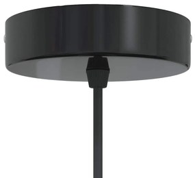 függesztéklámpa magassága állítható E27 fényes sárga Ø22cm fém