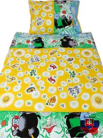 VAKOND gyermek pamut ágynemű Ágynemű mérete: 90x135 cm, A csomag tartalma: 2 Készletcsomagolás