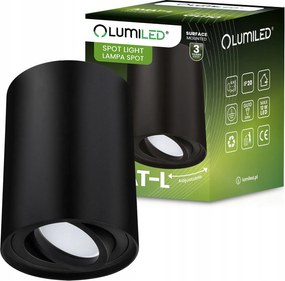 Halogén mennyezeti lámpatest Led cső GU10 mozgatható spot lámpa falra szerelhető fekete