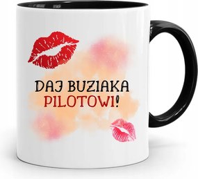 Távirányítós Bögre Fekete Születésnapi Ajándék fényképes nyomtatással