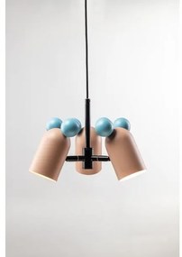 Lámpa Mennyezeti lámpatest MOUSE II, 2677, max.250V, 50/60Hz, 3*E27, max.25 W, IP20, átmérő 30 cm, rózsaszín