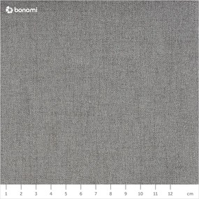 Világosszürke kárpitozott egyszemélyes ágy ágyrács nélkül 120x200 cm Mattis – Meise Möbel