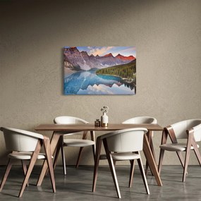 Kép - kanadai hegyi táj (90x60 cm)