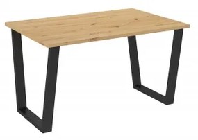 Étkezőasztal Carol 138x90 (artisan tölgy) (4-6 fő részére). 1033064
