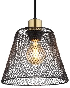 Globo 15646H - Csillár zsinóron BAKU 1xE27/40W/230V átm. 20 cm