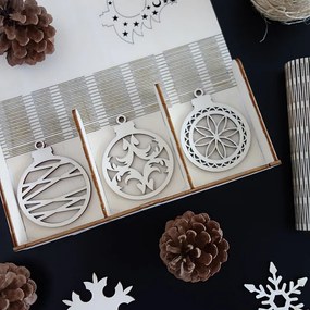 Karácsonyi díszek gyűjteménye, 1 darab 18 darab