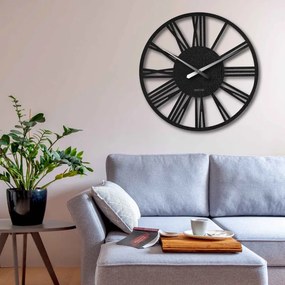 Elegáns nagyméretű római falióra, 80 cm | RONI