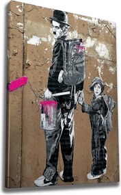 WY57 Banksy vászonkép, 50 x 70 cm