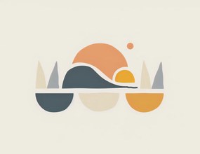 Poszter 65x50cm Felmagasztalt dombok