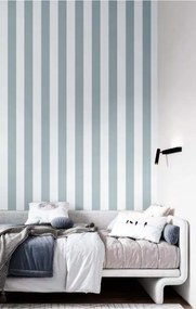 Parato Cristiana Masi Top Stripes Riga 2 fehér-kék csíkos vlies tapéta – 38446