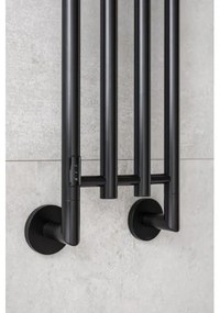 P.M.H. MO1B-RK - Elektromos törölközőszárító MONA 93W/230V 153,3 cm IP44 fekete