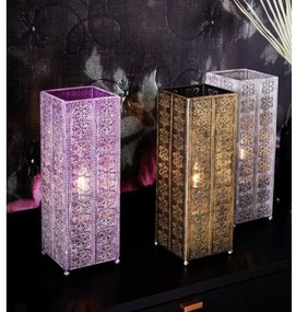 Markslöjd 108224 - Asztali lámpa AGRA 1xE14/18W/230V lila